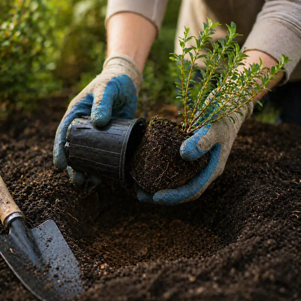 Пересадка в лунку